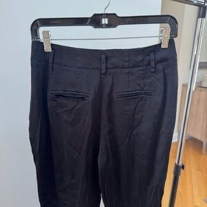 GAP Black Dress Pants Tailored silk trouser